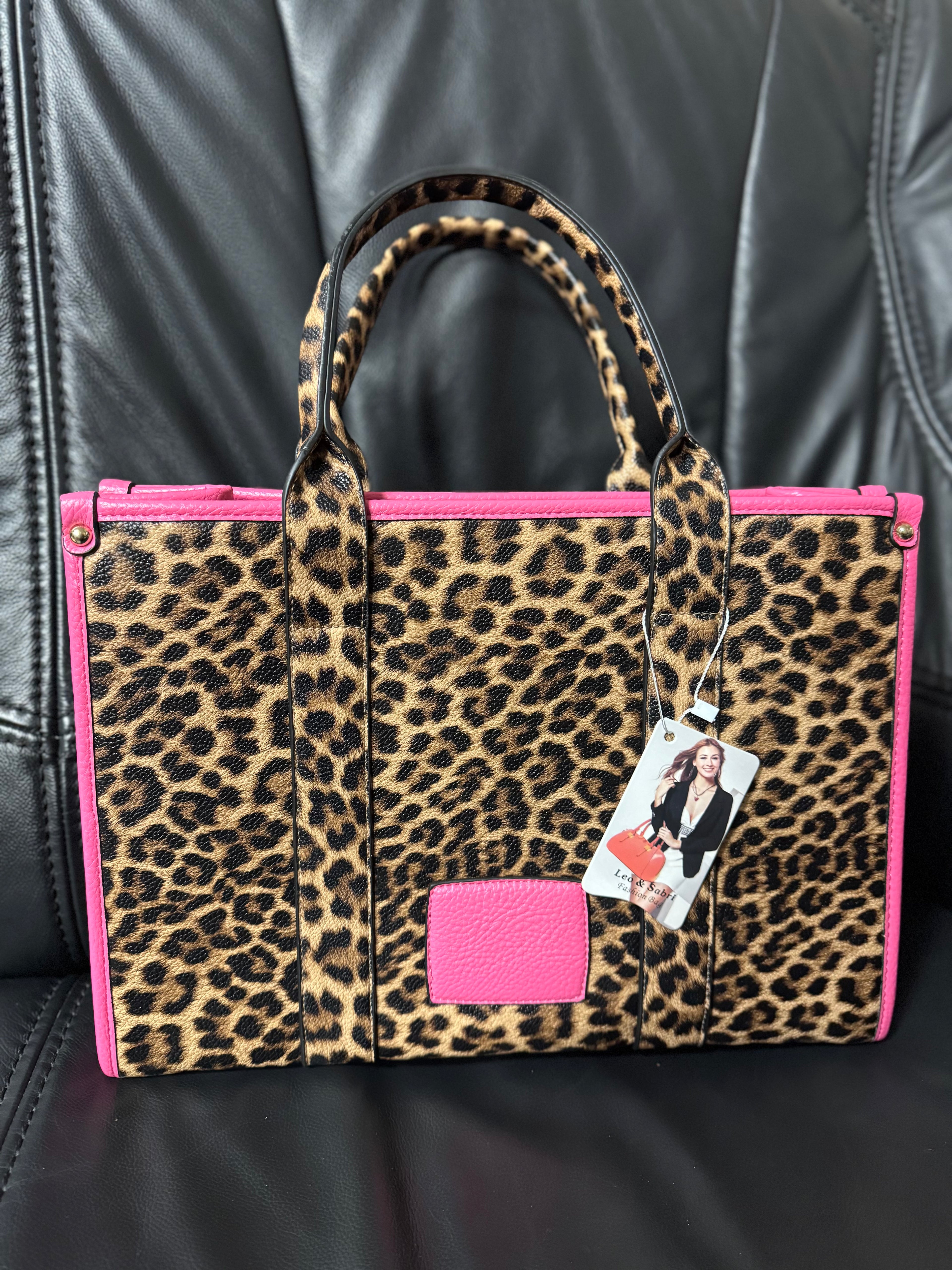 Ocelot mintás táska