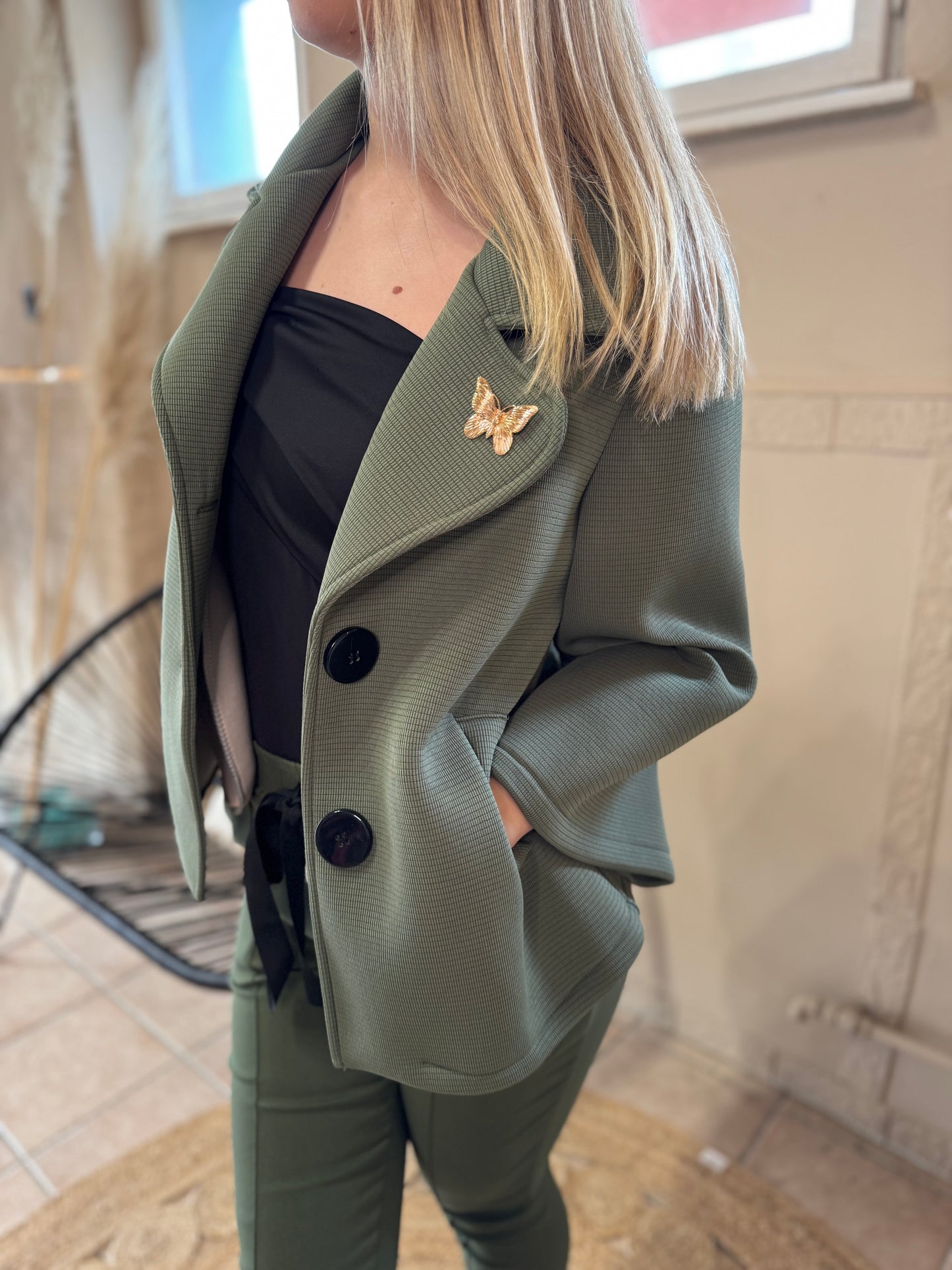 Lilivette’ kabát zöld