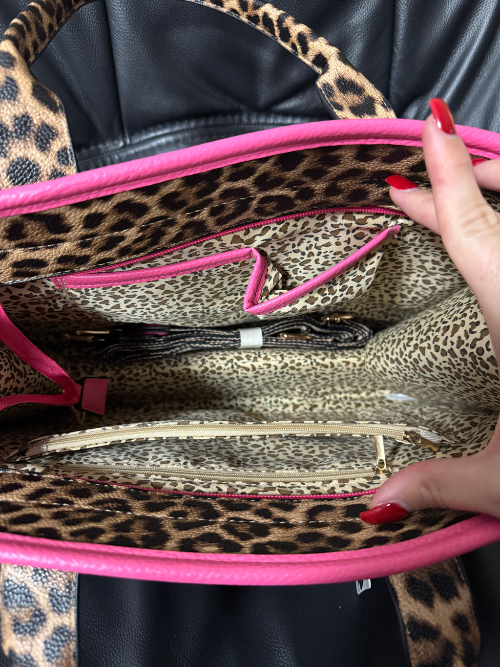 Ocelot mintás táska