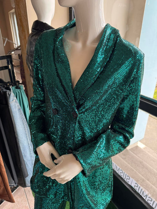 Zöld kosztüm szett